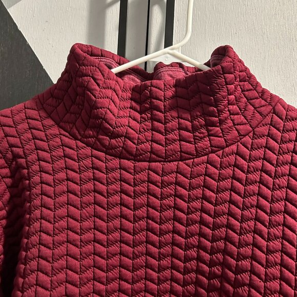 NEW BALANCE Garnet Heatloft Funnel Neck Tunic Women's Size M - Picture 2 of 11